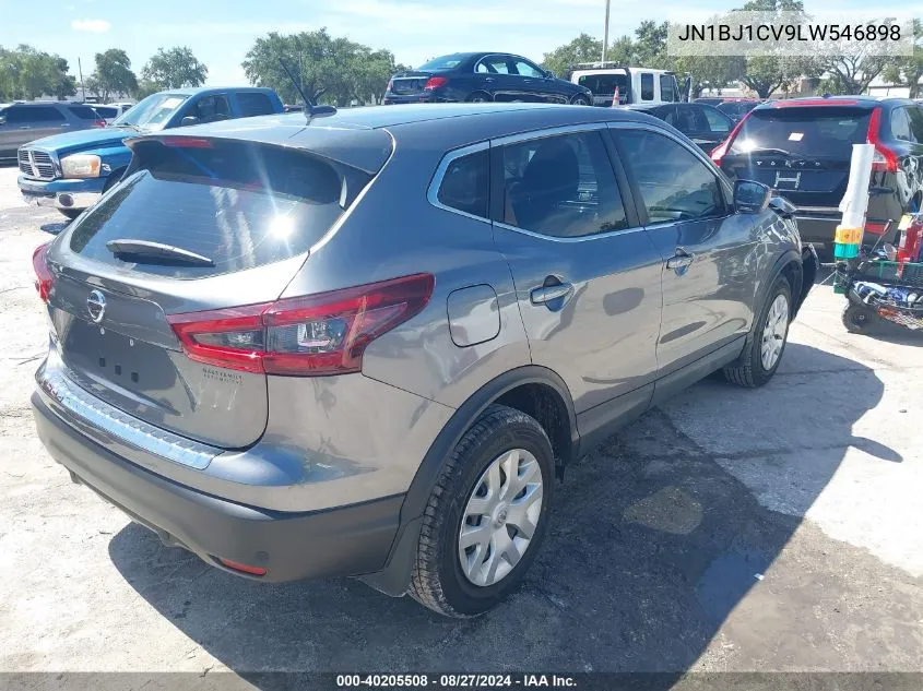 2020 Nissan Rogue Sport S Fwd Xtronic Cvt VIN: JN1BJ1CV9LW546898 Lot: 40205508