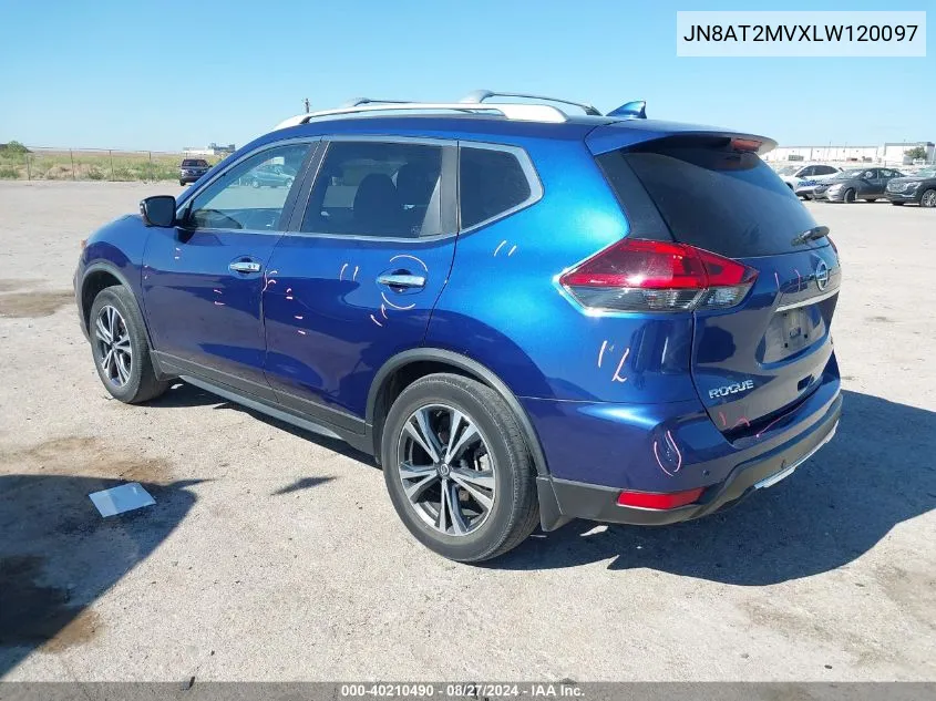 JN8AT2MVXLW120097 2020 Nissan Rogue Sv Intelligent Awd