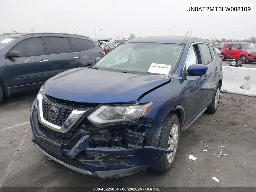 JN8AT2MT3LW008109 2020 Nissan Rogue S Fwd