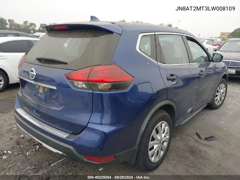 JN8AT2MT3LW008109 2020 Nissan Rogue S Fwd