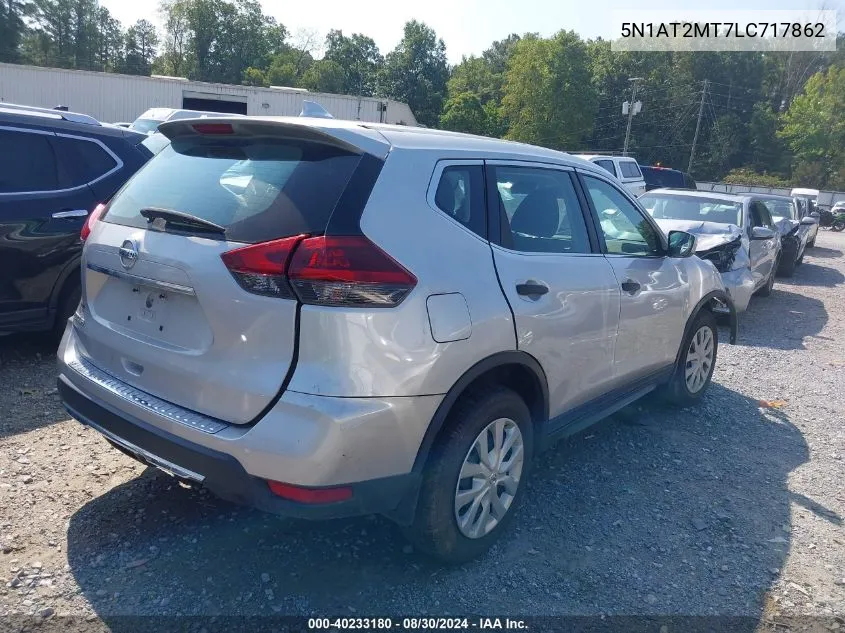 2020 Nissan Rogue S Fwd VIN: 5N1AT2MT7LC717862 Lot: 40233180