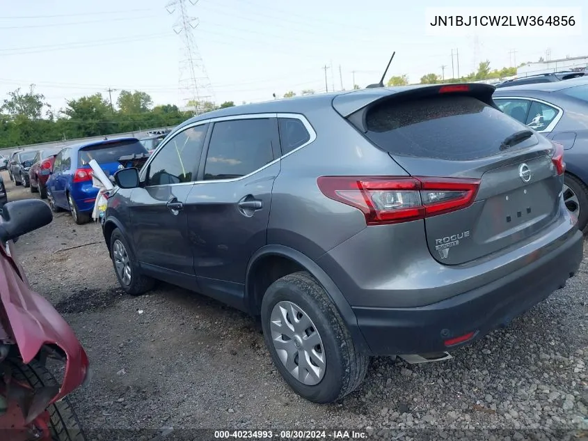 JN1BJ1CW2LW364856 2020 Nissan Rogue Sport S Awd Xtronic Cvt