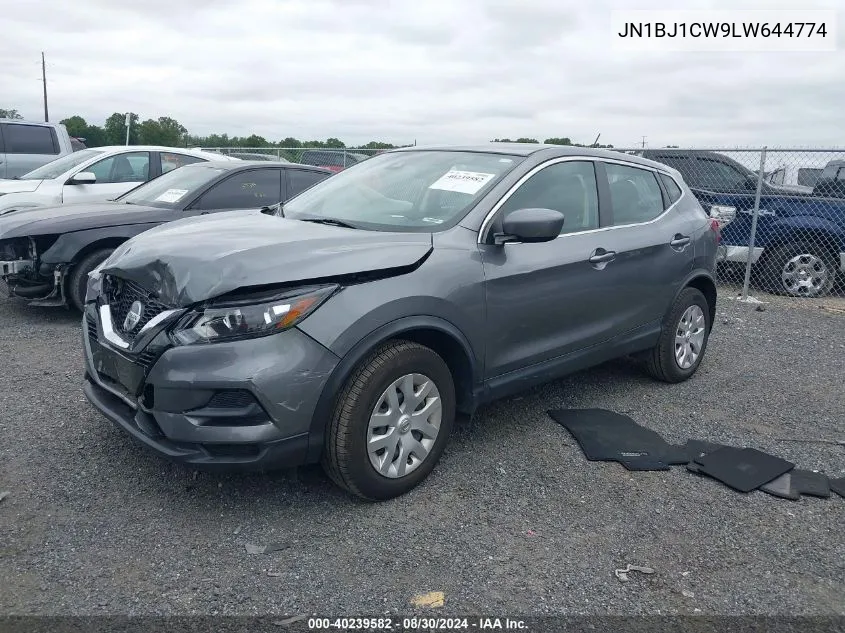 2020 Nissan Rogue Sport S Awd Xtronic Cvt VIN: JN1BJ1CW9LW644774 Lot: 40239582