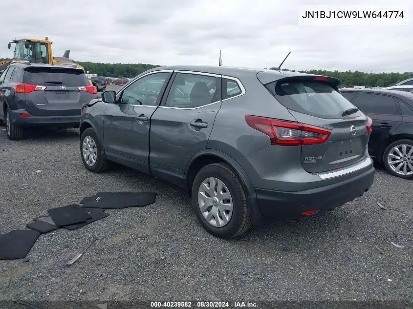 2020 Nissan Rogue Sport S Awd Xtronic Cvt VIN: JN1BJ1CW9LW644774 Lot: 40239582