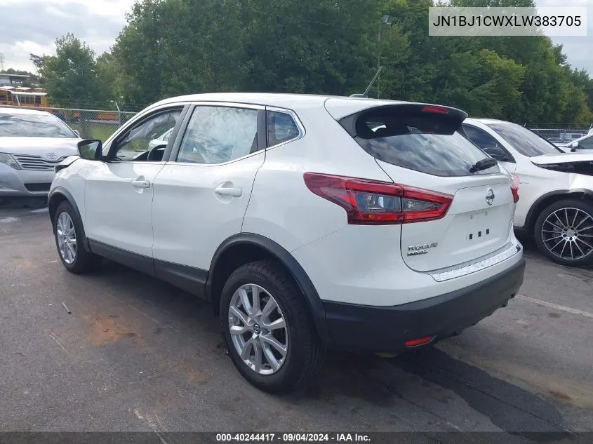 2020 Nissan Rogue Sport S/Sv/Sl VIN: JN1BJ1CWXLW383705 Lot: 40244417