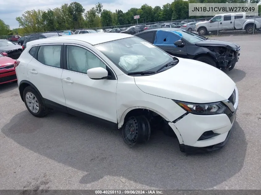 2020 Nissan Rogue Sport S Fwd Xtronic Cvt VIN: JN1BJ1CV8LW275249 Lot: 40255113