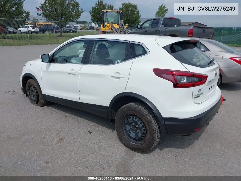 2020 Nissan Rogue Sport S Fwd Xtronic Cvt VIN: JN1BJ1CV8LW275249 Lot: 40255113