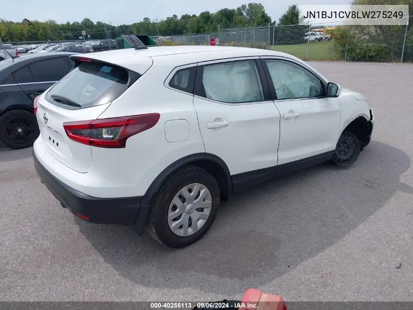 JN1BJ1CV8LW275249 2020 Nissan Rogue Sport S Fwd Xtronic Cvt