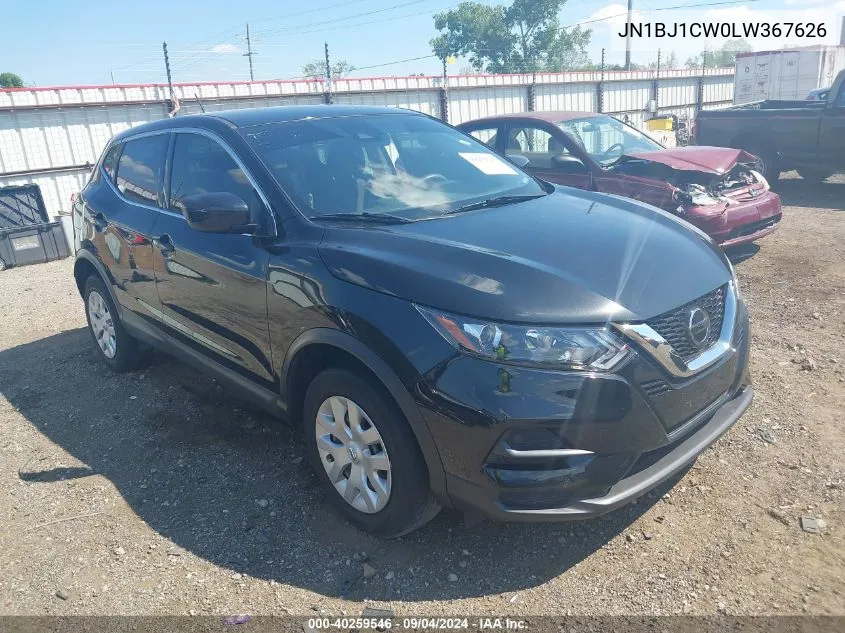 2020 Nissan Rogue Sport S Awd Xtronic Cvt VIN: JN1BJ1CW0LW367626 Lot: 40259546