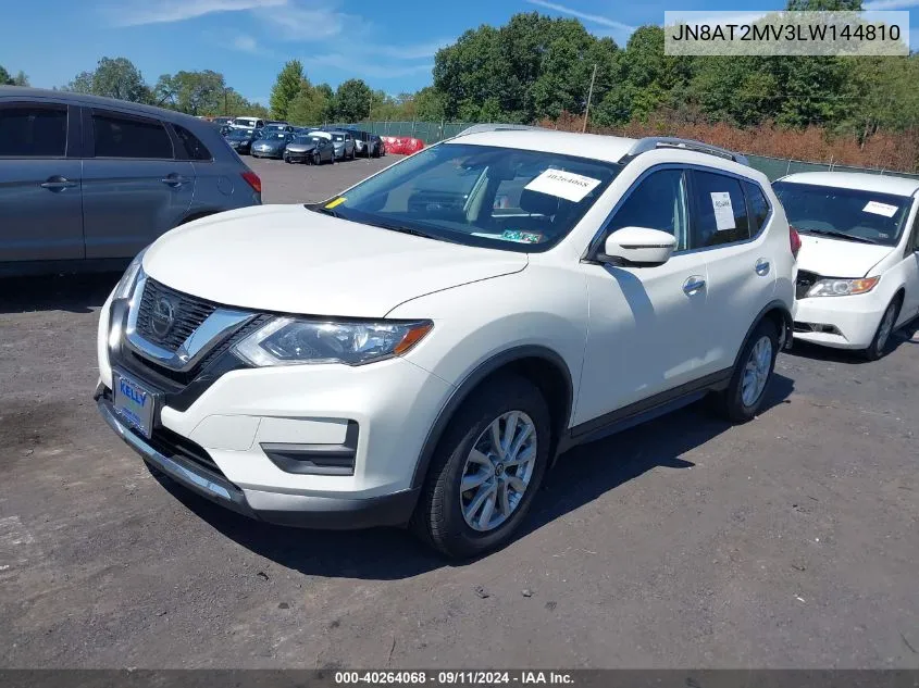 2020 Nissan Rogue Sv Intelligent Awd VIN: JN8AT2MV3LW144810 Lot: 40264068