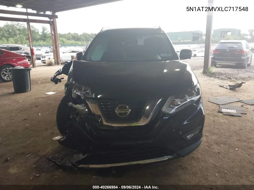 2020 Nissan Rogue S/Sl/Sv VIN: 5N1AT2MVXLC717548 Lot: 40266984