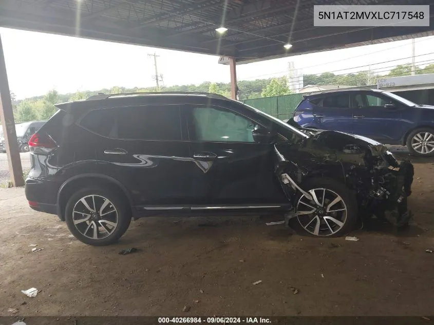 5N1AT2MVXLC717548 2020 Nissan Rogue S/Sl/Sv