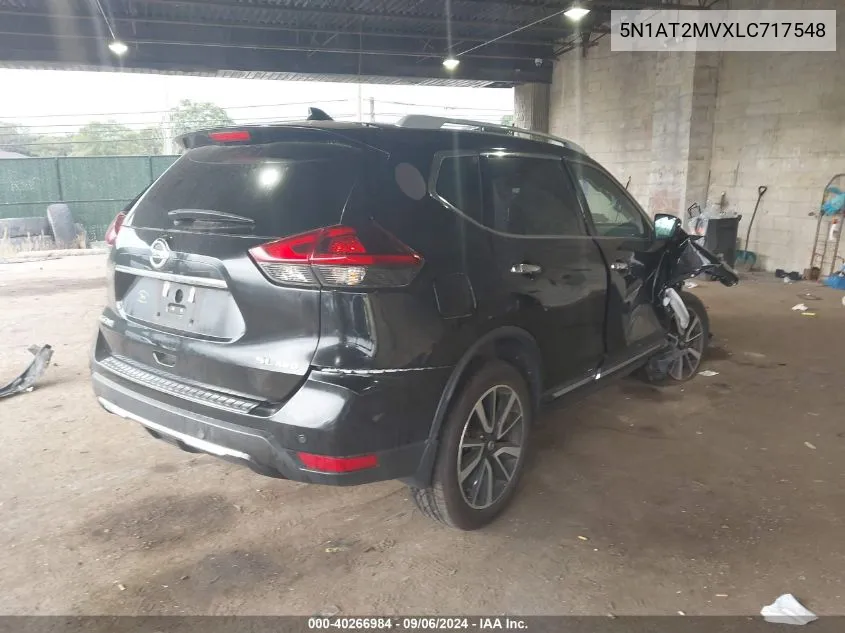 2020 Nissan Rogue S/Sl/Sv VIN: 5N1AT2MVXLC717548 Lot: 40266984