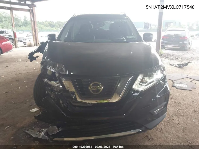 5N1AT2MVXLC717548 2020 Nissan Rogue S/Sl/Sv