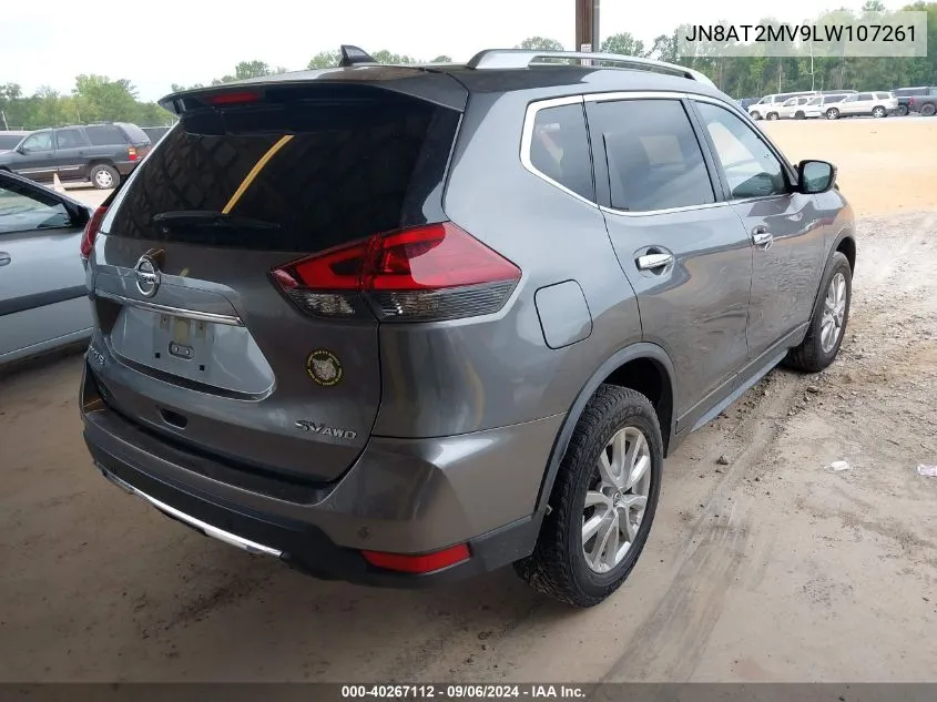 JN8AT2MV9LW107261 2020 Nissan Rogue Sv Intelligent Awd