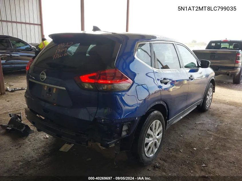 5N1AT2MT8LC799035 2020 Nissan Rogue S/Sl/Sv