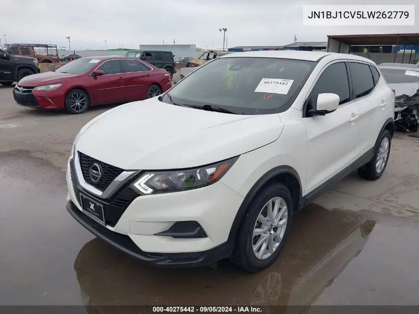 2020 Nissan Rogue Sport S Fwd Xtronic Cvt VIN: JN1BJ1CV5LW262779 Lot: 40275442