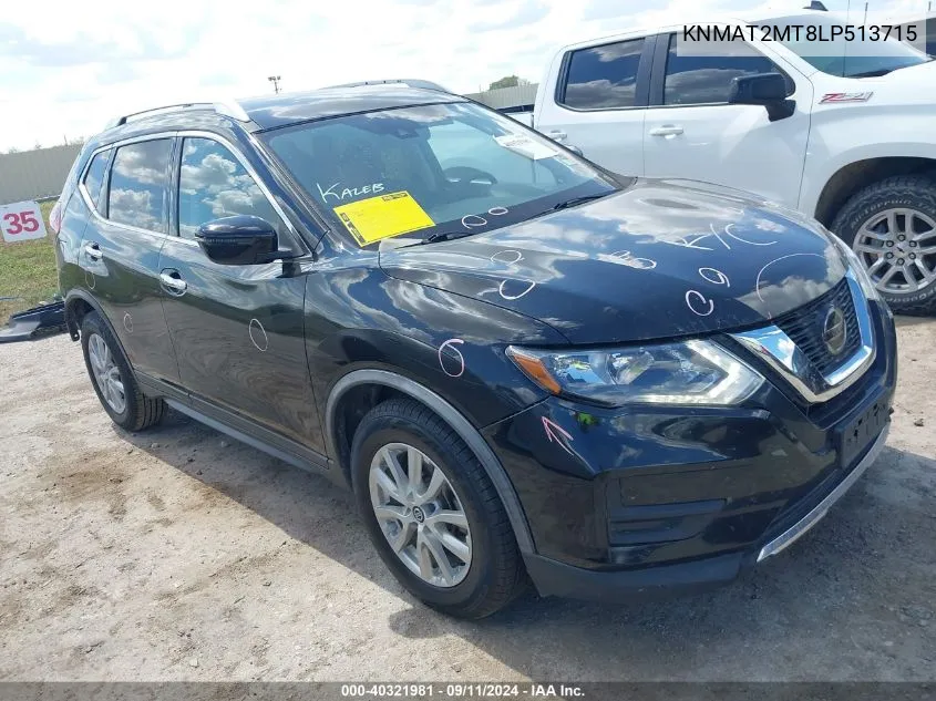 KNMAT2MT8LP513715 2020 Nissan Rogue S/Sv