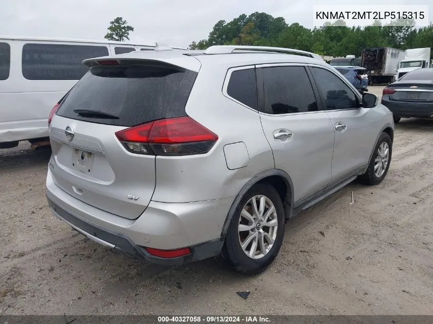 2020 Nissan Rogue S/Sv VIN: KNMAT2MT2LP515315 Lot: 40327058