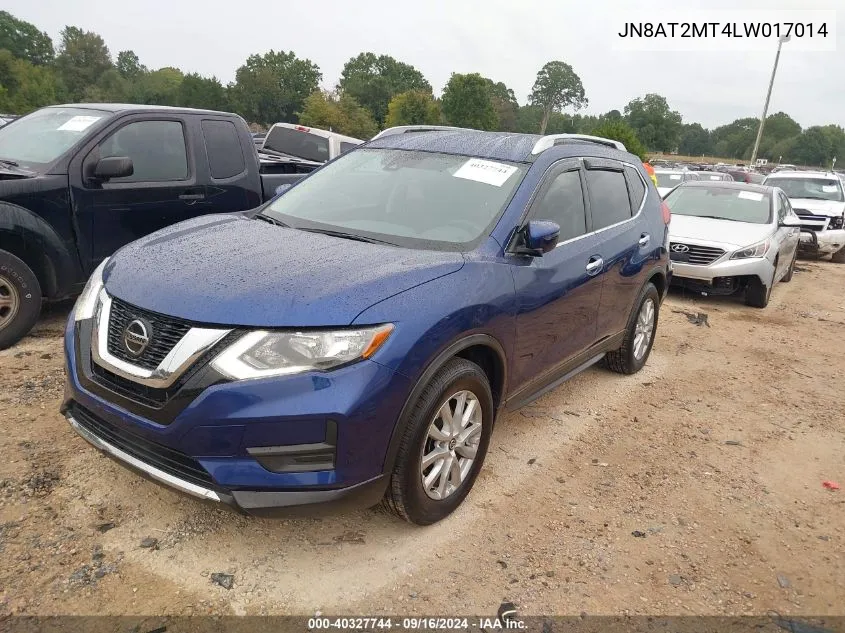 JN8AT2MT4LW017014 2020 Nissan Rogue S/Sv