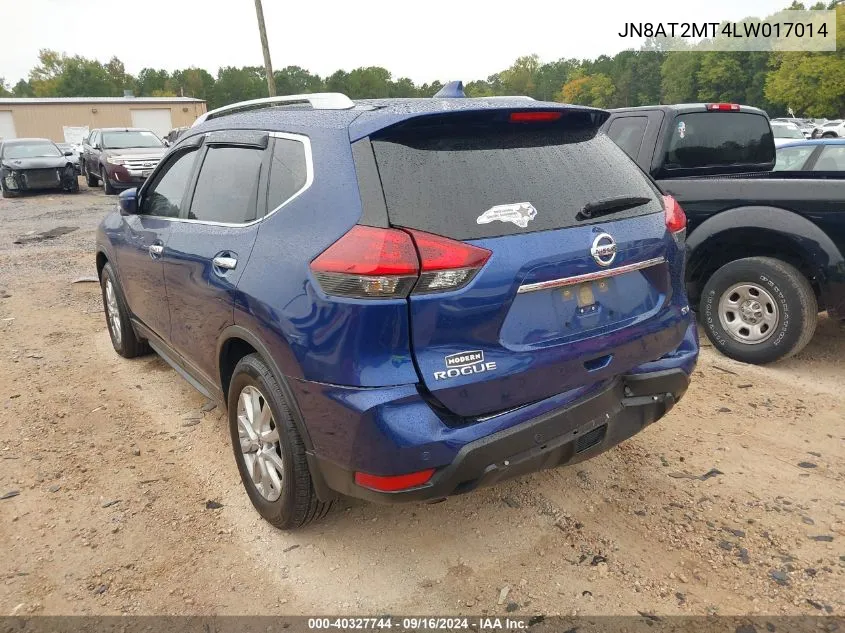 JN8AT2MT4LW017014 2020 Nissan Rogue S/Sv