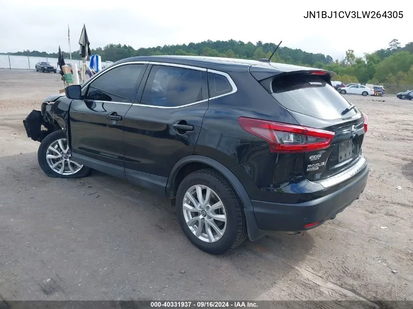 JN1BJ1CV3LW264305 2020 Nissan Rogue Sport S/Sv/Sl