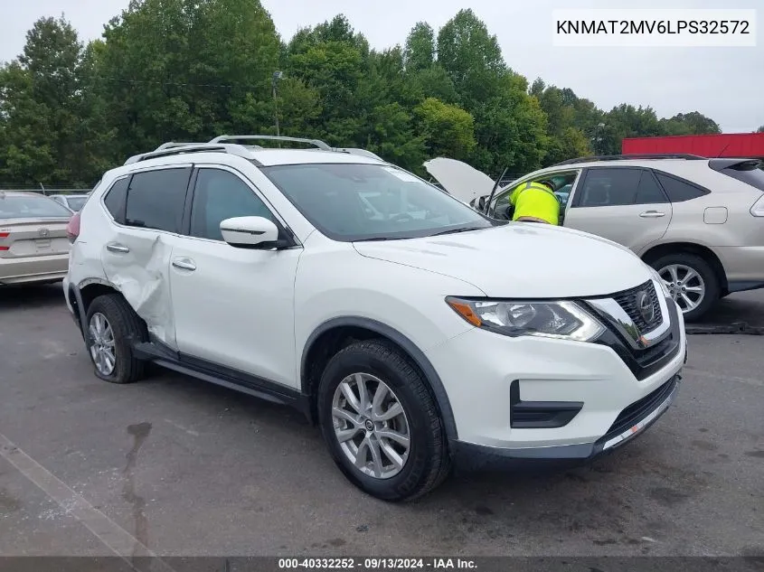 2020 Nissan Rogue S/Sv VIN: KNMAT2MV6LPS32572 Lot: 40332252