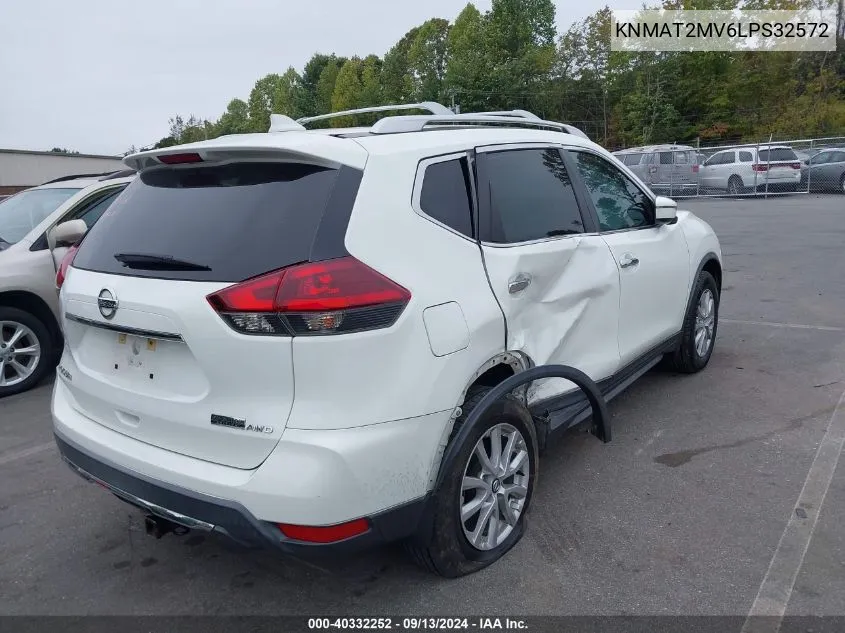 2020 Nissan Rogue S/Sv VIN: KNMAT2MV6LPS32572 Lot: 40332252