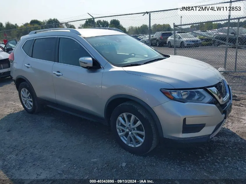 2020 Nissan Rogue Sv Intelligent Awd VIN: JN8AT2MV4LW112853 Lot: 40343895