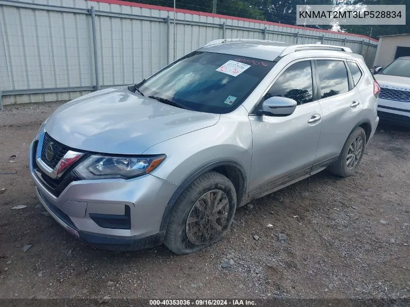 KNMAT2MT3LP528834 2020 Nissan Rogue S/Sv