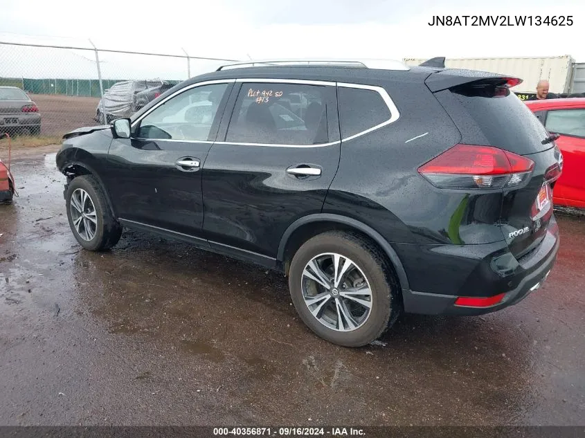 JN8AT2MV2LW134625 2020 Nissan Rogue Sv Intelligent Awd