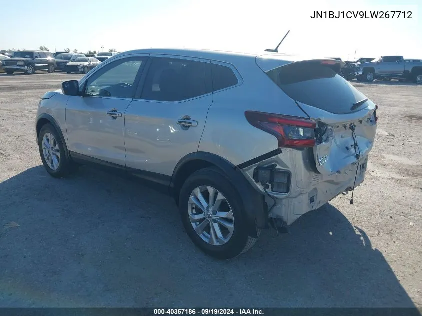 2020 Nissan Rogue Sport S Fwd Xtronic Cvt VIN: JN1BJ1CV9LW267712 Lot: 40357186