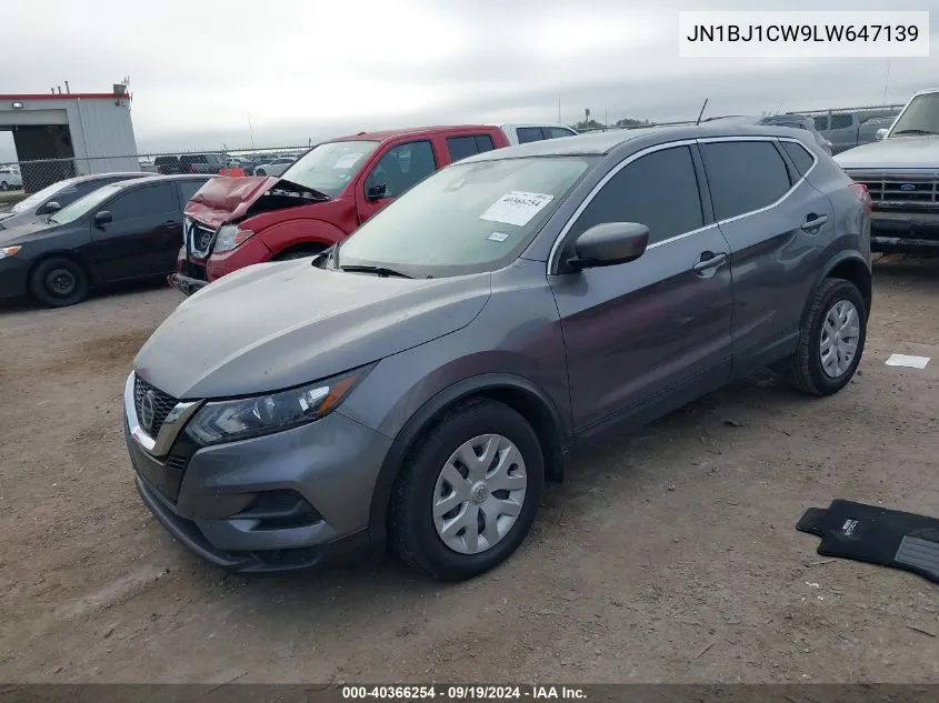 2020 Nissan Rogue Sport S Awd Xtronic Cvt VIN: JN1BJ1CW9LW647139 Lot: 40366254