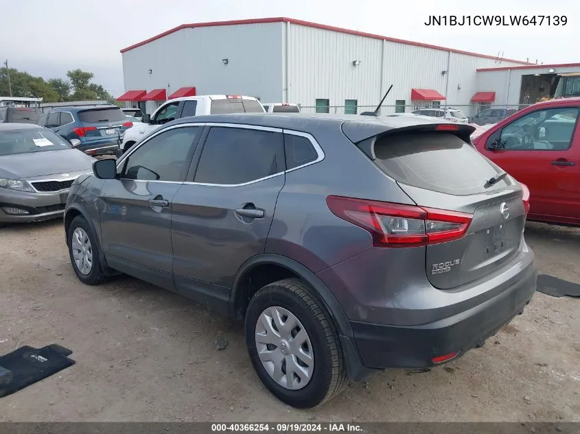 2020 Nissan Rogue Sport S Awd Xtronic Cvt VIN: JN1BJ1CW9LW647139 Lot: 40366254