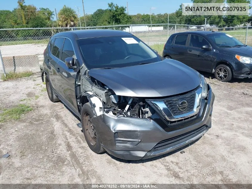 5N1AT2MT9LC807935 2020 Nissan Rogue S/Sl/Sv