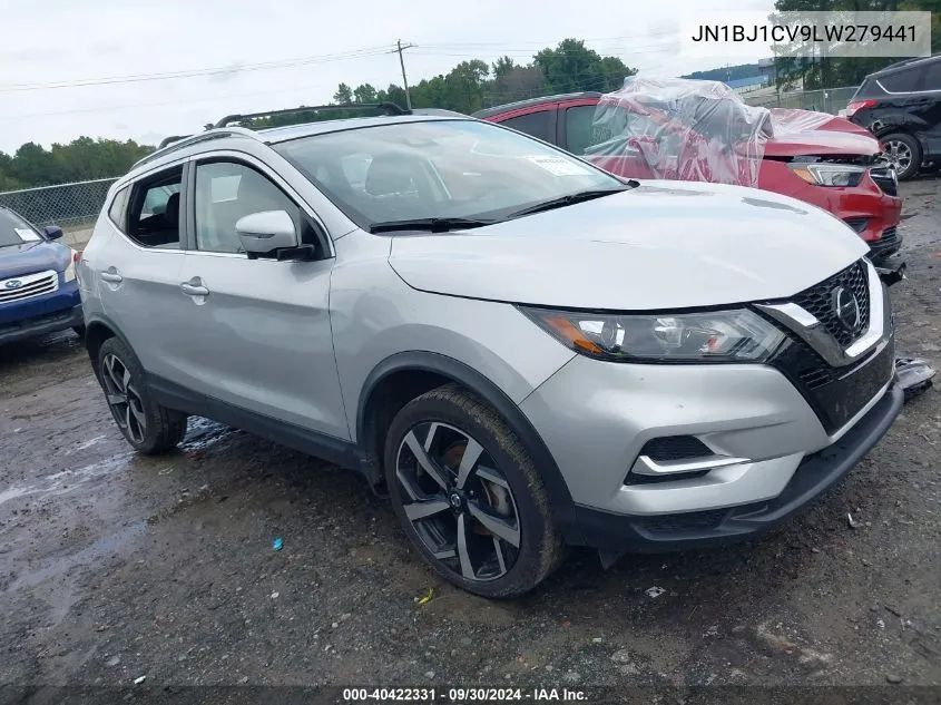 2020 Nissan Rogue Sport Sl Fwd Xtronic Cvt VIN: JN1BJ1CV9LW279441 Lot: 40422331