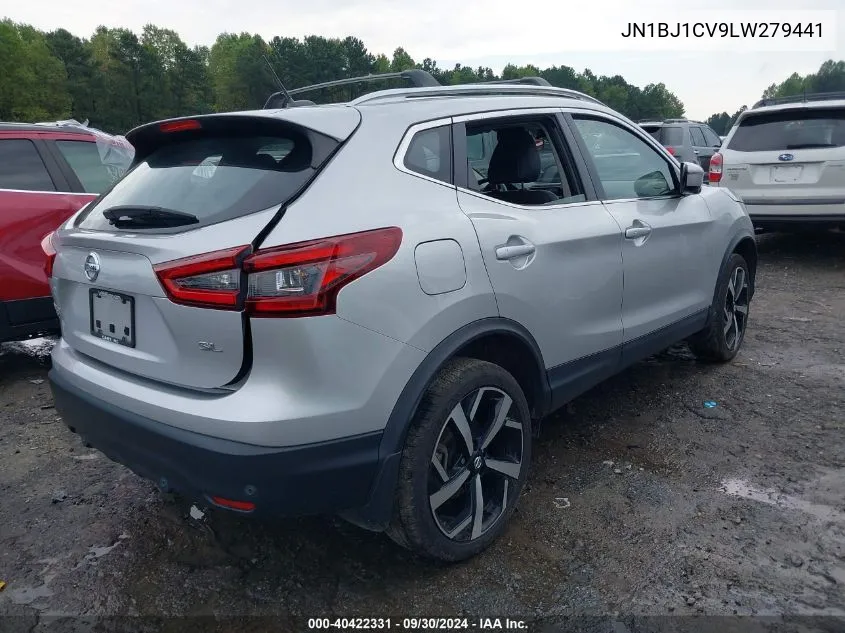 2020 Nissan Rogue Sport Sl Fwd Xtronic Cvt VIN: JN1BJ1CV9LW279441 Lot: 40422331