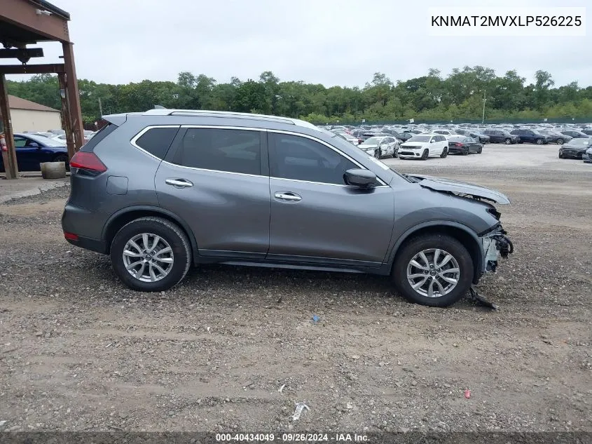 2020 Nissan Rogue S/Sv VIN: KNMAT2MVXLP526225 Lot: 40434049