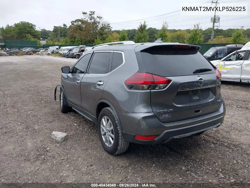 2020 Nissan Rogue S/Sv VIN: KNMAT2MVXLP526225 Lot: 40434049