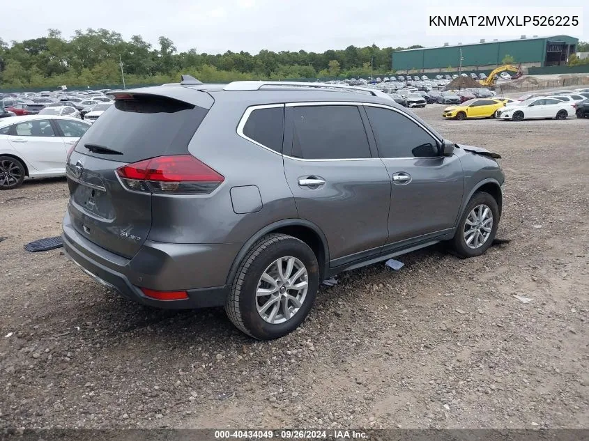 2020 Nissan Rogue S/Sv VIN: KNMAT2MVXLP526225 Lot: 40434049