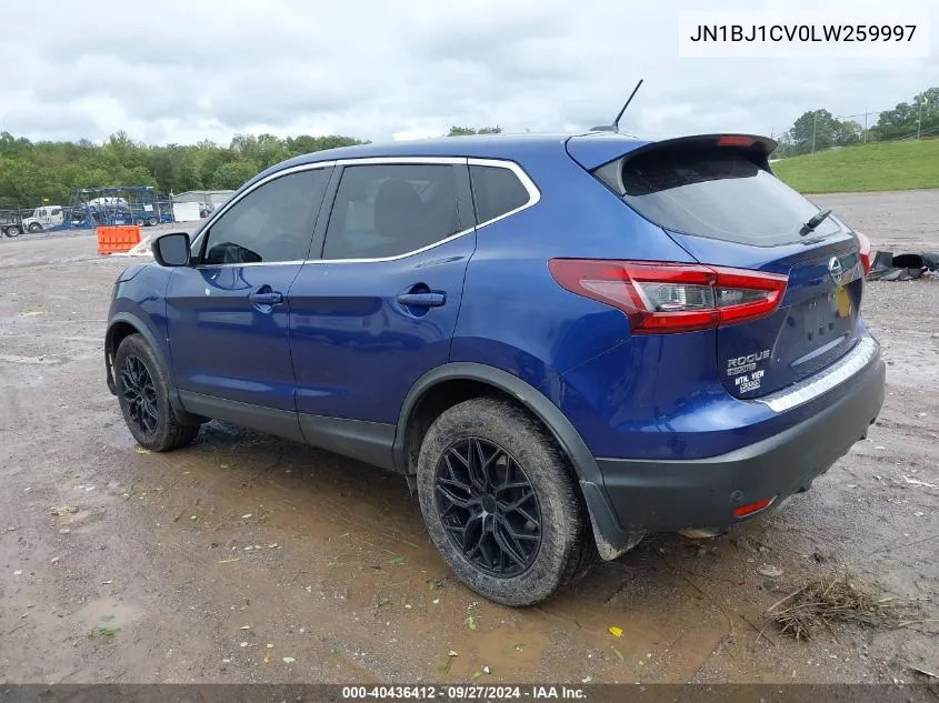 2020 Nissan Rogue Sport S Fwd Xtronic Cvt VIN: JN1BJ1CV0LW259997 Lot: 40436412