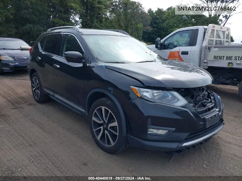 5N1AT2MV2LC768462 2020 Nissan Rogue Sl Intelligent Awd