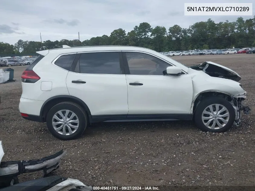 5N1AT2MVXLC710289 2020 Nissan Rogue S Intelligent Awd