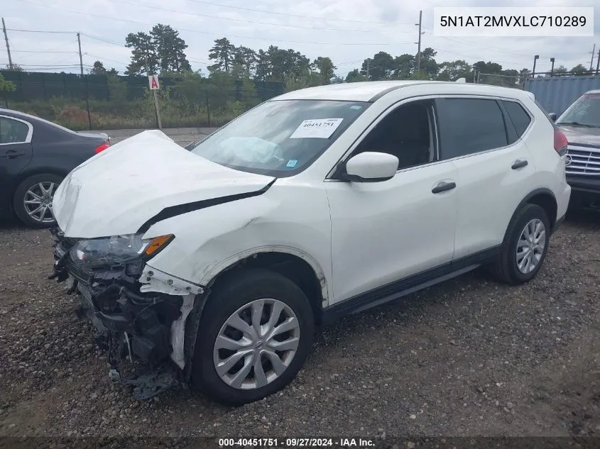 2020 Nissan Rogue S Intelligent Awd VIN: 5N1AT2MVXLC710289 Lot: 40451751