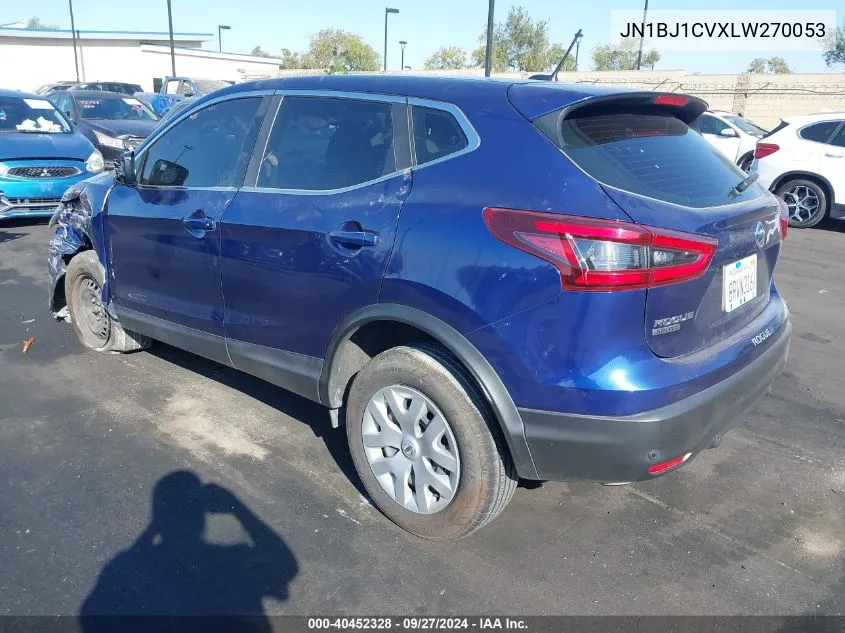 2020 Nissan Rogue Sport S/Sv/Sl VIN: JN1BJ1CVXLW270053 Lot: 40452328