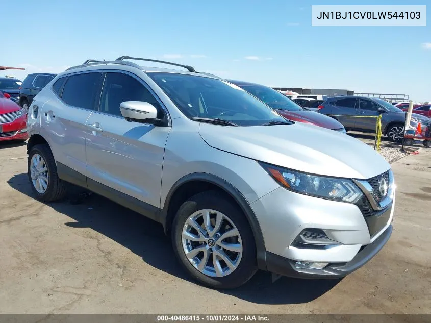 2020 Nissan Rogue Sport Sv Fwd Xtronic Cvt VIN: JN1BJ1CV0LW544103 Lot: 40486415