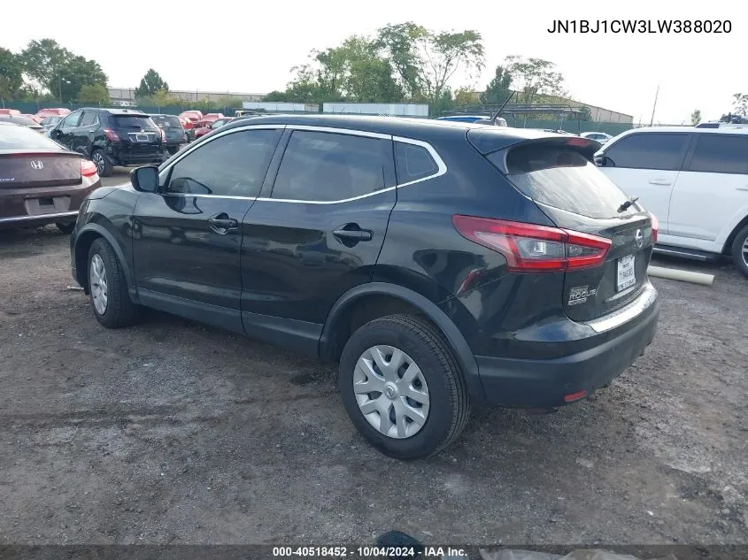 2020 Nissan Rogue Sport S Awd Xtronic Cvt VIN: JN1BJ1CW3LW388020 Lot: 40518452