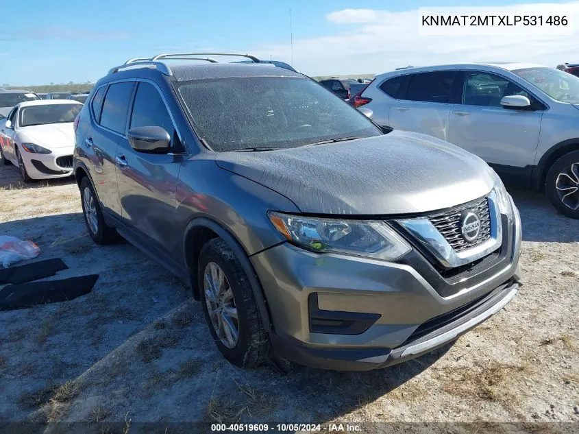 KNMAT2MTXLP531486 2020 Nissan Rogue S/Sv