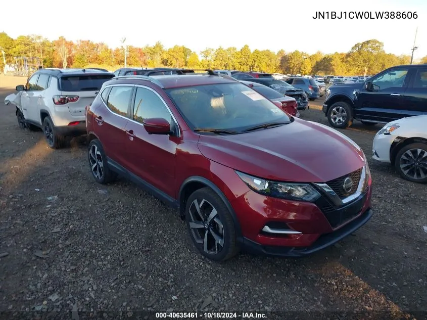 2020 Nissan Rogue Sport Sl Awd Xtronic Cvt VIN: JN1BJ1CW0LW388606 Lot: 40635461