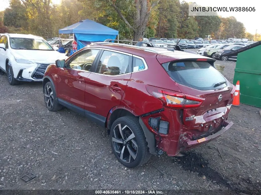 2020 Nissan Rogue Sport Sl Awd Xtronic Cvt VIN: JN1BJ1CW0LW388606 Lot: 40635461